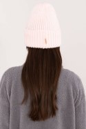 Czapka Model JK-CZ-51.18 Light Pink - Rue Paris Rue Paris Czapka Model JK-CZ-51.18 Light Pink - Rue Paris Rue Paris