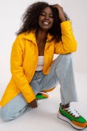 Kurtka Damska Model RV-KR-003.00P Dark Yellow - Rue Paris Rue Paris Kurtka Damska Model RV-KR-003.00P Dark Yellow - Rue Paris Rue Paris