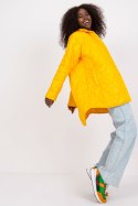 Kurtka Damska Model RV-KR-003.00P Dark Yellow - Rue Paris Rue Paris Kurtka Damska Model RV-KR-003.00P Dark Yellow - Rue Paris Rue Paris