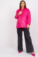 Kurtka Damska Model RV-KR-003.00P Fuksja - Rue Paris Rue Paris Kurtka Damska Model RV-KR-003.00P Fuksja - Rue Paris Rue Paris