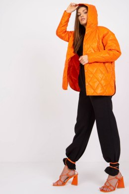 Kurtka Damska Model RV-KR-004.95P Orange - Rue Paris Rue Paris