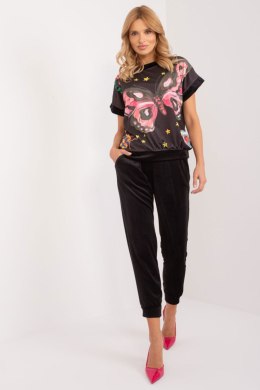 Spodnie Komplet Model DHJ-KMPL-8899.00X Black - Rue Paris Rue Paris