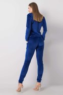 Spodnie Komplet Model RV-KMPL-6083.05 Cobalt - Rue Paris Rue Paris Spodnie Komplet Model RV-KMPL-6083.05 Cobalt - Rue Paris Rue Paris