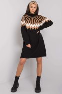 Sukienka Model LC-SK-0098.37X Black - Rue Paris Rue Paris Sukienka Model LC-SK-0098.37X Black - Rue Paris Rue Paris
