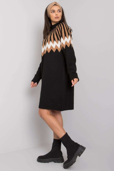 Sukienka Model LC-SK-0098.37X Black - Rue Paris Rue Paris Sukienka Model LC-SK-0098.37X Black - Rue Paris Rue Paris