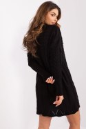 Sukienka Model LC-SK-8012-2.51P Black - Rue Paris Rue Paris Sukienka Model LC-SK-8012-2.51P Black - Rue Paris Rue Paris