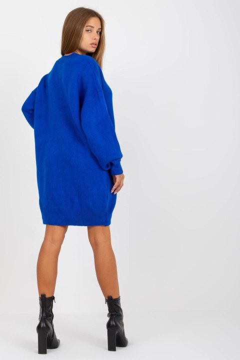Sukienka Model LC-SW-0341.38P Cobalt - Rue Paris Rue Paris Sukienka Model LC-SW-0341.38P Cobalt - Rue Paris Rue Paris