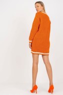 Sukienka Model LC-SW-8023.55P Orange - Rue Paris Rue Paris Sukienka Model LC-SW-8023.55P Orange - Rue Paris Rue Paris