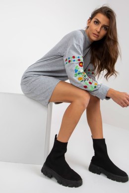 Sukienka Model MB-SK-8023.26 Grey - Rue Paris Rue Paris
