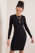 Sukienka Model RV-SK-5131.18P Black - Rue Paris Rue Paris Sukienka Model RV-SK-5131.18P Black - Rue Paris Rue Paris