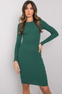 Sukienka Model RV-SK-5131.18P Dark Green - Rue Paris Rue Paris Sukienka Model RV-SK-5131.18P Dark Green - Rue Paris Rue Paris