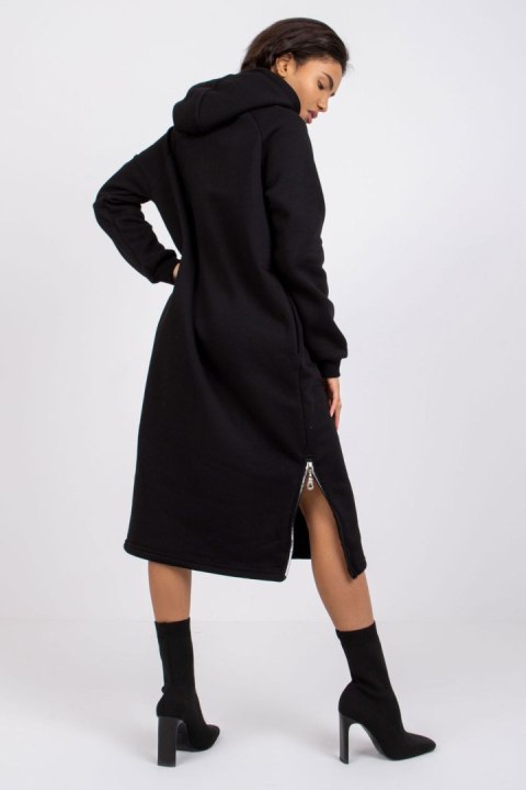 Sukienka Model RV-SK-7463.24X Black - Rue Paris Rue Paris Sukienka Model RV-SK-7463.24X Black - Rue Paris Rue Paris