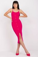 Sukienka Model RV-SK-7836.58P Fuksja - Rue Paris Rue Paris Sukienka Model RV-SK-7836.58P Fuksja - Rue Paris Rue Paris