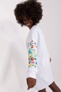 Sukienka Model RV-SK-8979.94P White - Rue Paris Rue Paris Sukienka Model RV-SK-8979.94P White - Rue Paris Rue Paris
