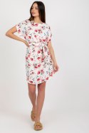 Sukienka Model WN-SK-661.71P White/Red - Rue Paris Rue Paris Sukienka Model WN-SK-661.71P White/Red - Rue Paris Rue Paris