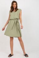 Sukienka Model WN-SK-VE38.32P Pistacja - Rue Paris Rue Paris Sukienka Model WN-SK-VE38.32P Pistacja - Rue Paris Rue Paris