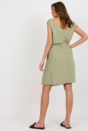 Sukienka Model WN-SK-VE38.32P Pistacja - Rue Paris Rue Paris Sukienka Model WN-SK-VE38.32P Pistacja - Rue Paris Rue Paris