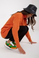 Sweter Damski Model LC-SW-0331.89P Dark Orange - Rue Paris Rue Paris Sweter Damski Model LC-SW-0331.89P Dark Orange - Rue Paris Rue Paris