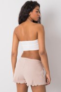 Szorty Damskie Model RV-SN-6628.95 Beige - Rue Paris Rue Paris Szorty Damskie Model RV-SN-6628.95 Beige - Rue Paris Rue Paris
