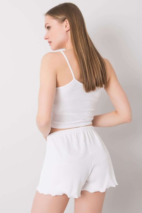 Szorty Damskie Model RV-SN-6628.95 White - Rue Paris Rue Paris Szorty Damskie Model RV-SN-6628.95 White - Rue Paris Rue Paris