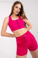 Szorty Damskie Model RV-SN-7994.15 Fuksja - Rue Paris Rue Paris Szorty Damskie Model RV-SN-7994.15 Fuksja - Rue Paris Rue Paris