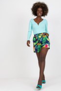 Szorty Damskie Model WN-SN-1316.54 Navy - Rue Paris Rue Paris Szorty Damskie Model WN-SN-1316.54 Navy - Rue Paris Rue Paris