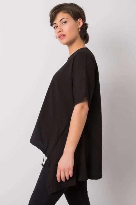 T-shirt Damski Model 157-TS-4380.89 Black - Rue Paris Rue Paris T-shirt Damski Model 157-TS-4380.89 Black - Rue Paris Rue Paris