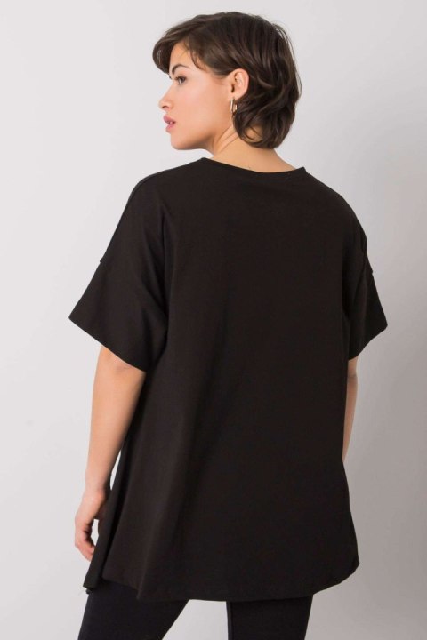 T-shirt Damski Model 157-TS-4380.89 Black - Rue Paris Rue Paris T-shirt Damski Model 157-TS-4380.89 Black - Rue Paris Rue Paris