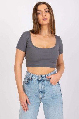 T-shirt Damski Model RV-TS-7537.52 Dark Grey - Rue Paris Rue Paris