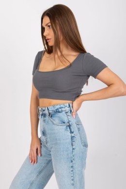 T-shirt Damski Model RV-TS-7537.52 Dark Grey - Rue Paris Rue Paris