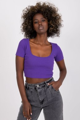 T-shirt Damski Model RV-TS-7537.52 Dark Violet - Rue Paris Rue Paris
