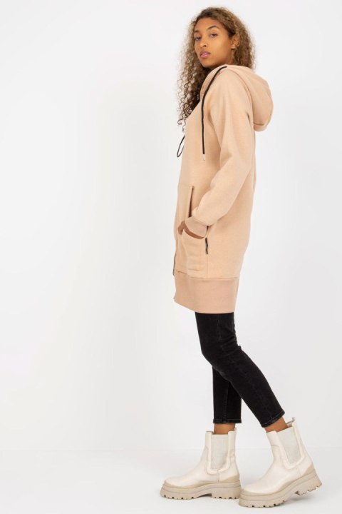 Bluza Damska Model AP-BL-AP-3004.32 Beige - Rue Paris Rue Paris Bluza Damska Model AP-BL-AP-3004.32 Beige - Rue Paris Rue Paris