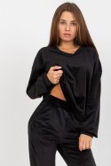 Bluza Damska Model RP-BZ-8188.64P Black - Rue Paris Rue Paris Bluza Damska Model RP-BZ-8188.64P Black - Rue Paris Rue Paris