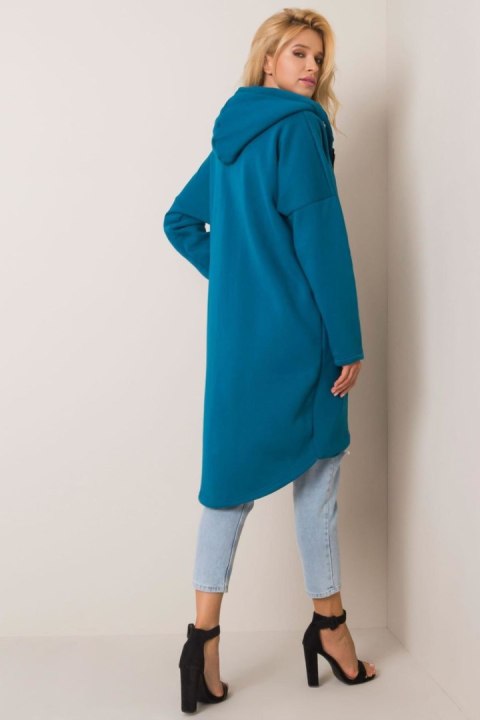 Bluza Damska Model RV-BL-4858-1.99P Morski - Rue Paris Rue Paris Bluza Damska Model RV-BL-4858-1.99P Morski - Rue Paris Rue Paris