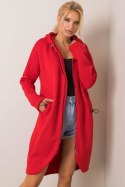 Bluza Damska Model RV-BL-4858-1.99P Red - Rue Paris Rue Paris Bluza Damska Model RV-BL-4858-1.99P Red - Rue Paris Rue Paris