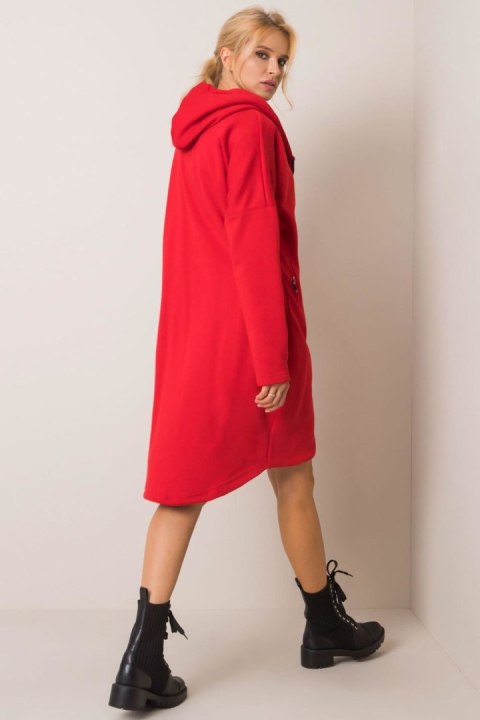 Bluza Damska Model RV-BL-4858-1.99P Red - Rue Paris Rue Paris Bluza Damska Model RV-BL-4858-1.99P Red - Rue Paris Rue Paris