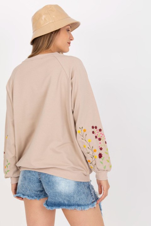Bluza Damska Model RV-BL-8061.97 Beige - Rue Paris Rue Paris Bluza Damska Model RV-BL-8061.97 Beige - Rue Paris Rue Paris