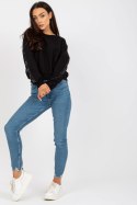 Bluza Damska Model RV-BL-8067.88 Black - Rue Paris Rue Paris Bluza Damska Model RV-BL-8067.88 Black - Rue Paris Rue Paris