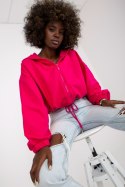 Bluza Damska Model RV-BL-8081.36P Fuksja - Rue Paris Rue Paris Bluza Damska Model RV-BL-8081.36P Fuksja - Rue Paris Rue Paris