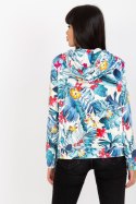 Bluza Damska Model RV-BL-8120.69P White/Blue - Rue Paris Rue Paris Bluza Damska Model RV-BL-8120.69P White/Blue - Rue Paris Rue Paris