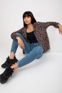 Bluza Damska Model RV-BL-8121.29 Black/Yellow - Rue Paris Rue Paris Bluza Damska Model RV-BL-8121.29 Black/Yellow - Rue Paris Rue Paris