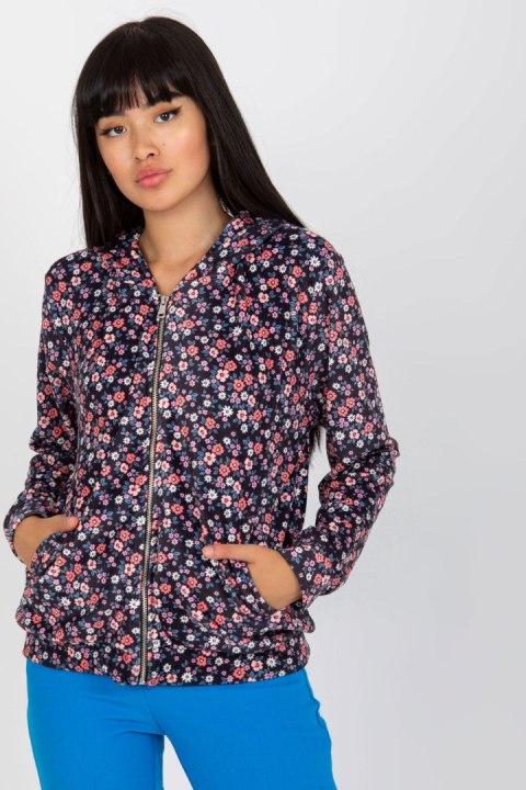 Bluza Damska Model RV-BL-8121.29 Navy - Rue Paris Rue Paris Bluza Damska Model RV-BL-8121.29 Navy - Rue Paris Rue Paris