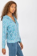 Bluza Damska Model RV-BL-8187.28 Light Blue - Rue Paris Rue Paris Bluza Damska Model RV-BL-8187.28 Light Blue - Rue Paris Rue Paris