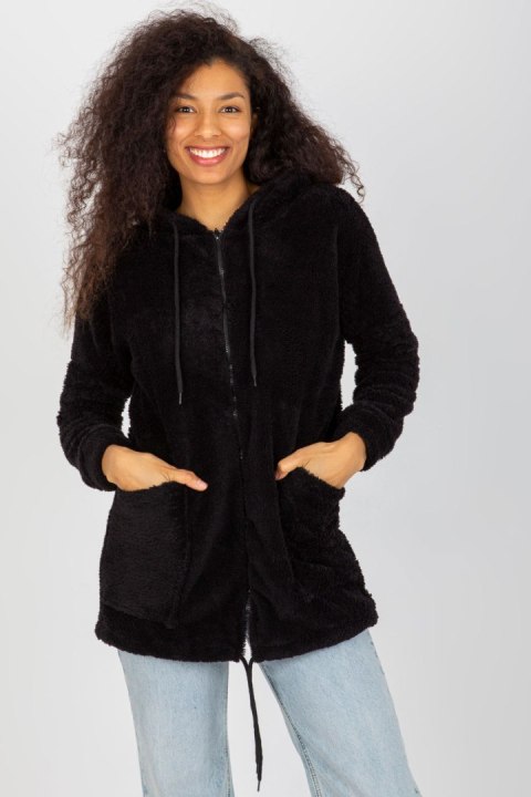 Bluza Damska Model RV-BL-8435.96P Black - Rue Paris Rue Paris Bluza Damska Model RV-BL-8435.96P Black - Rue Paris Rue Paris
