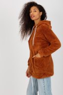 Bluza Damska Model RV-BL-8435.96P Light Brown - Rue Paris Rue Paris Bluza Damska Model RV-BL-8435.96P Light Brown - Rue Paris Rue Paris