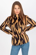 Bluzka Model RP-BZ-8187-1.02X Camel - Rue Paris Rue Paris