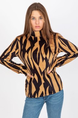 Bluzka Model RP-BZ-8187-1.02X Camel - Rue Paris Rue Paris