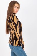 Bluzka Model RP-BZ-8187-1.02X Camel - Rue Paris Rue Paris