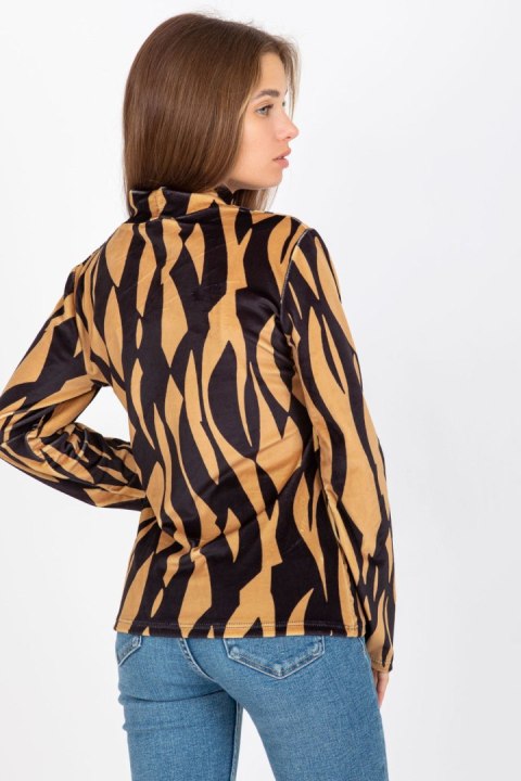 Bluzka Model RP-BZ-8187-1.02X Camel - Rue Paris Rue Paris Bluzka Model RP-BZ-8187-1.02X Camel - Rue Paris Rue Paris