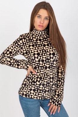 Bluzka Model RP-BZ-8187-2.06 Black/Beige - Rue Paris Rue Paris